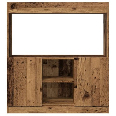 vidaXL Ντουλάπι Όψη Παλαιού Ξύλου 92x33x100cm Επεξεργασμένο Ξύλο 1 τεμ.
