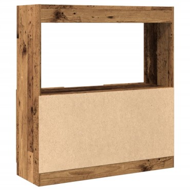 vidaXL Ντουλάπι Όψη Παλαιού Ξύλου 92x33x100cm Επεξεργασμένο Ξύλο 1 τεμ.