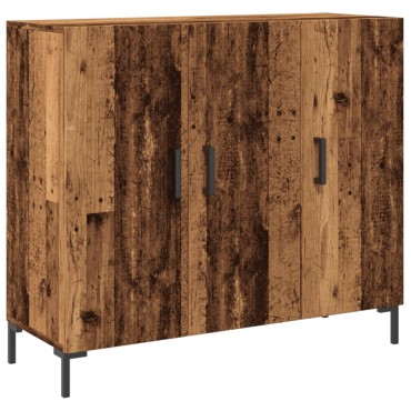 vidaXL Ντουλάπι Παλαιό Ξύλο 90x34x80cm από Επεξεργασμένο Ξύλο 1 τεμ.
