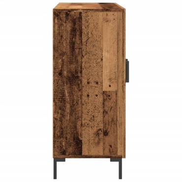 vidaXL Ντουλάπι Παλαιό Ξύλο 90x34x80cm από Επεξεργασμένο Ξύλο 1 τεμ.