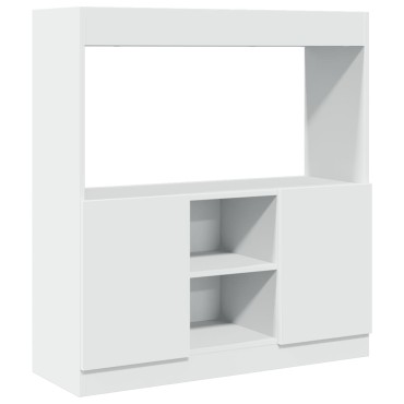 vidaXL Ντουλάπι Λευκό 92x33x100cm από Επεξεργασμένο Ξύλο 1 τεμ.