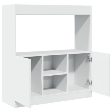 vidaXL Ντουλάπι Λευκό 92x33x100cm από Επεξεργασμένο Ξύλο 1 τεμ.