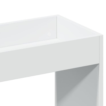 vidaXL Ντουλάπι Λευκό 92x33x100cm από Επεξεργασμένο Ξύλο 1 τεμ.