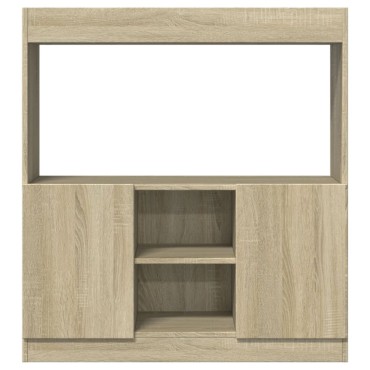 vidaXL Ντουλάπι Sonoma Δρυς 92x33x100cm από Επεξεργασμένο Ξύλο 1 τεμ.