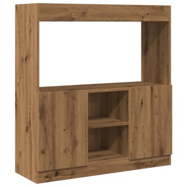 vidaXL Ντουλάπι Αρτισιανή Δρυς 92x33x100cm από Επεξεργασμένο Ξύλο 1 τεμ.