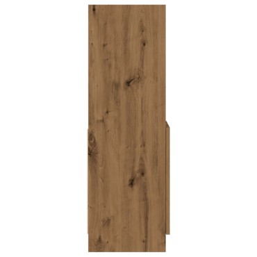 vidaXL Ντουλάπι Αρτισιανή Δρυς 92x33x100cm από Επεξεργασμένο Ξύλο 1 τεμ.
