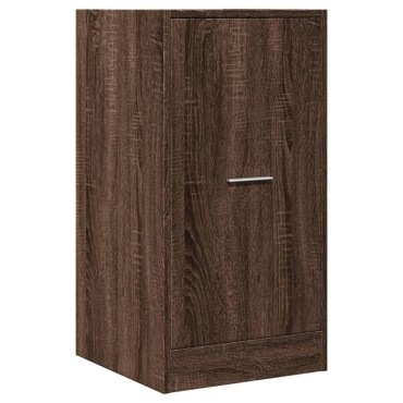 vidaXL Συρταριέρα Γενικής Χρήσης Καφέ Δρυς 40x41x77,5cm Επεξ. Ξύλο 1 τεμ.