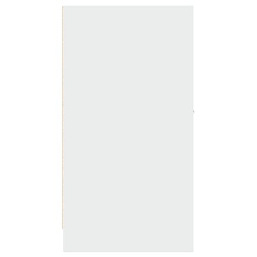 vidaXL Συρταριέρα Γενικής Χρήσης Λευκή 40x41x77,5cm Επεξ. Ξύλο 1 τεμ.