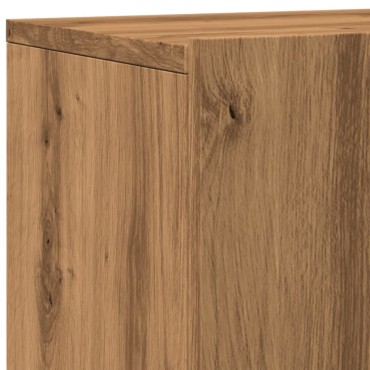 vidaXL Ντουλάπια Τοίχου Τηλεόρασης 2 τεμ. Artisian Δρυς 60x30x41cm