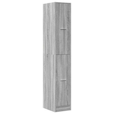 vidaXL Συρταριέρα Γενικής Χρήσης Γκρι Sonoma 30x41x174,5cmΕπεξ. Ξύλο 1 τεμ.