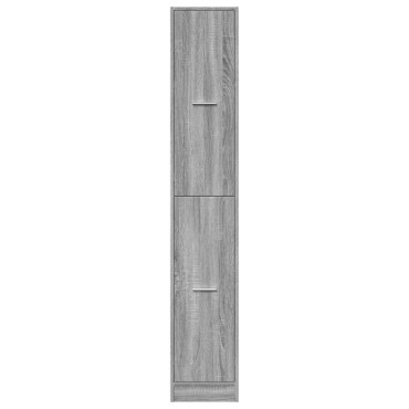 vidaXL Συρταριέρα Γενικής Χρήσης Γκρι Sonoma 30x41x174,5cmΕπεξ. Ξύλο 1 τεμ.
