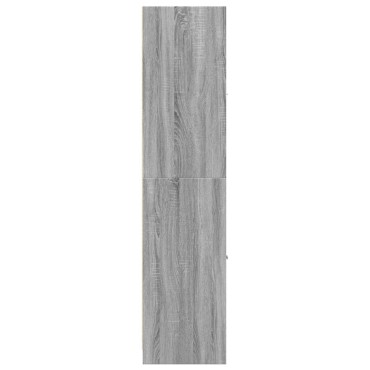 vidaXL Συρταριέρα Γενικής Χρήσης Γκρι Sonoma 30x41x174,5cmΕπεξ. Ξύλο 1 τεμ.