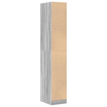 vidaXL Συρταριέρα Γενικής Χρήσης Γκρι Sonoma 30x41x174,5cmΕπεξ. Ξύλο 1 τεμ.