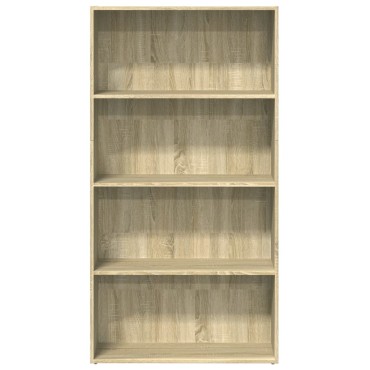 vidaXL Βιβλιοθήκη Sonoma Δρυς 80x30x152cm από Επεξεργασμένο Ξύλο 1 τεμ.