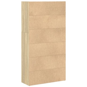 vidaXL Βιβλιοθήκη Sonoma Δρυς 80x30x152cm από Επεξεργασμένο Ξύλο 1 τεμ.