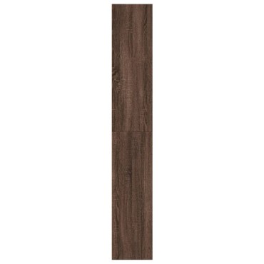 vidaXL Βιβλιοθήκη καφέ δρυς 60x30x189cm από Επεξεργασμένο Ξύλο 1 τεμ.