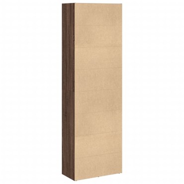 vidaXL Βιβλιοθήκη καφέ δρυς 60x30x189cm από Επεξεργασμένο Ξύλο 1 τεμ.