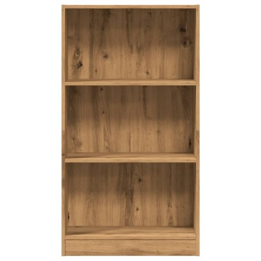 vidaXL Βιβλιοθήκη Αρτισιανή Δρυς 60x24x109cm από Επεξεργασμένο Ξύλο 1 τεμ.