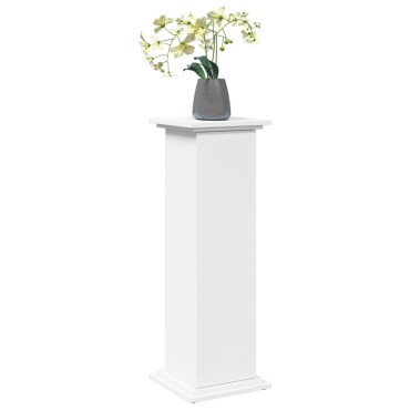 vidaXL Βάση Οθόνης με Αποθ. Λευκή 31x30x90 εκ. Επεξεργασμένο Ξύλο