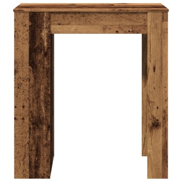 vidaXL Τραπέζι Μπαρ με Ράγες 95x47x103,5cm Επεξεργ. Ξύλο 1 τεμ.