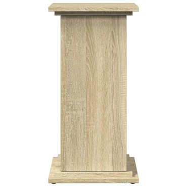 vidaXL Βάση Οθόνης με Αποθ. Sonoma Δρυς 31x30x60 εκ Επεξεργασμένο Ξύλο