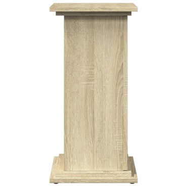 vidaXL Βάση Οθόνης με Αποθ. Sonoma Δρυς 31x30x60 εκ Επεξεργασμένο Ξύλο