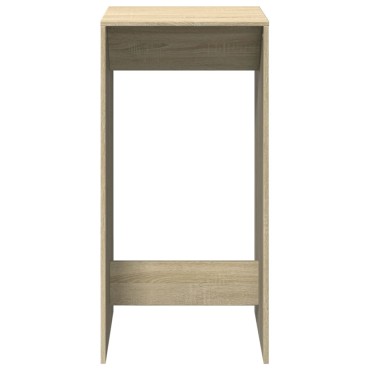 vidaXL Τραπέζι Μπαρ Sonoma Δρυς 51x50x103,5cm Επεξ. Ξύλο 1 τεμ.