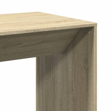 vidaXL Τραπέζι Μπαρ Sonoma Δρυς 51x50x103,5cm Επεξ. Ξύλο 1 τεμ.