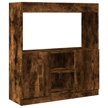 vidaXL Ντουλάπι Καπνιστή Δρυς 92x33x100cm από Επεξεργασμένο Ξύλο 1 τεμ.