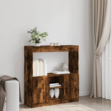 vidaXL Ντουλάπι Καπνιστή Δρυς 92x33x100cm από Επεξεργασμένο Ξύλο 1 τεμ.