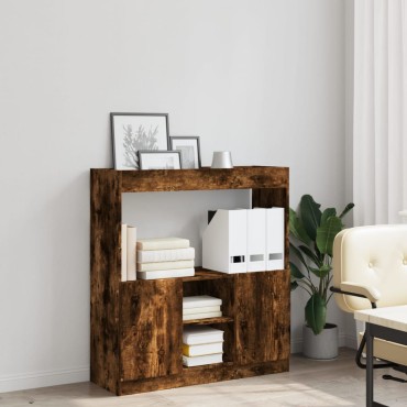 vidaXL Ντουλάπι Καπνιστή Δρυς 92x33x100cm από Επεξεργασμένο Ξύλο 1 τεμ.