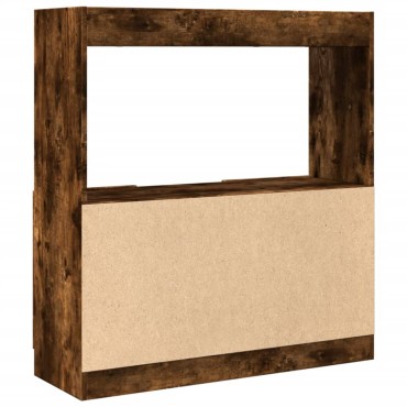 vidaXL Ντουλάπι Καπνιστή Δρυς 92x33x100cm από Επεξεργασμένο Ξύλο 1 τεμ.