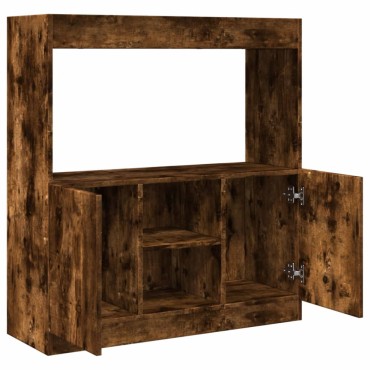 vidaXL Ντουλάπι Καπνιστή Δρυς 92x33x100cm από Επεξεργασμένο Ξύλο 1 τεμ.