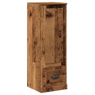 vidaXL Ντουλάπι Όψη Παλαιού Ξύλου 36x35,5x103,5cm Επεξεργασμένο Ξύλο 1 τεμ.
