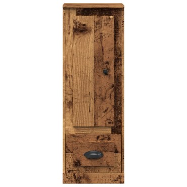 vidaXL Ντουλάπι Όψη Παλαιού Ξύλου 36x35,5x103,5cm Επεξεργασμένο Ξύλο 1 τεμ.