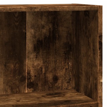 vidaXL Βιβλιοθήκη Καπνιστή Δρυς 80x30x77cm από Επεξεργασμένο Ξύλο 1 τεμ.
