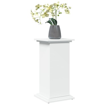 vidaXL Βάση Οθόνης με Αποθ. Λευκή 31x30x60 εκ. Επεξεργασμένο Ξύλο