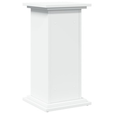 vidaXL Βάση Οθόνης με Αποθ. Λευκή 31x30x60 εκ. Επεξεργασμένο Ξύλο
