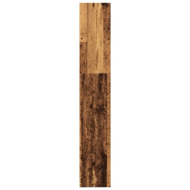 vidaXL Βιβλιοθήκη Όψη Παλαιού Ξύλου 40x24x143cm Επεξεργασμένο Ξύλο 1 τεμ.