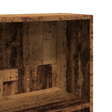 vidaXL Βιβλιοθήκη Όψη Παλαιού Ξύλου 40x24x143cm Επεξεργασμένο Ξύλο 1 τεμ.
