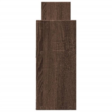 vidaXL Ντουλάπι Τοίχου Καφέ Δρυς 100x18x40cm από Επεξεργασμένο Ξύλο 1 τεμ.