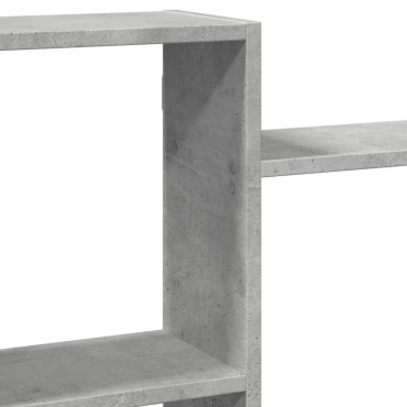 vidaXL Ραφιέρα Τοίχου Γκρι Σκυροδέματος 159x18x65cm από Επεξ. Ξύλο 1 τεμ.