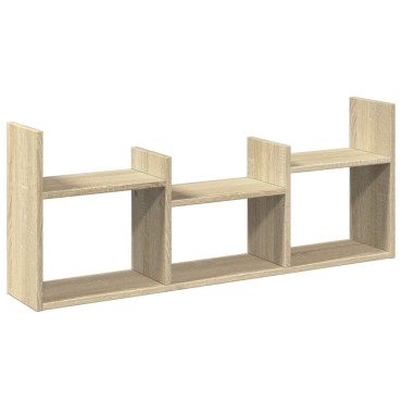 vidaXL Ντουλάπι Τοίχου Sonoma Δρυς 100x18x40cm από Επεξεργασμένο Ξύλο 1 τεμ.