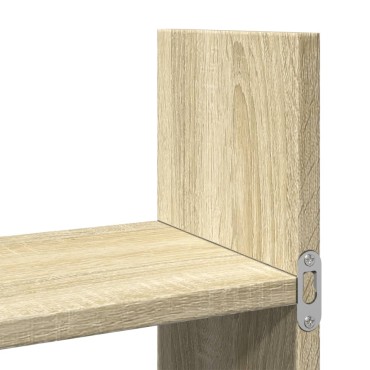 vidaXL Ντουλάπι Τοίχου Sonoma Δρυς 100x18x40cm από Επεξεργασμένο Ξύλο 1 τεμ.