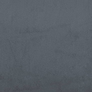 vidaXL Καναπές Τριθέσιος Chesterfield + Στηρίγματα Σκούρο Γκρι Βελούδο 194x74,5x70,5cm 1 τεμ.