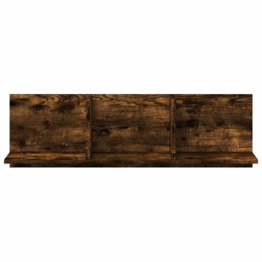 vidaXL Ντουλάπι Τοίχου Καπνιστή Δρυς 100x16,5x30cm Επεξεργασμένο Ξύλο 1 τεμ.