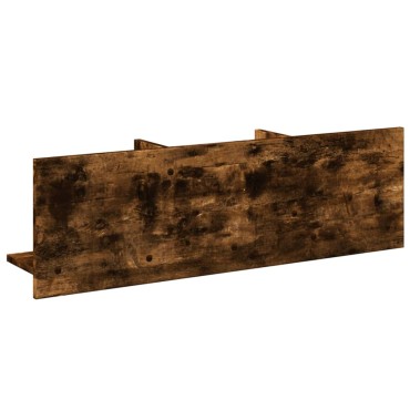 vidaXL Ντουλάπι Τοίχου Καπνιστή Δρυς 100x16,5x30cm Επεξεργασμένο Ξύλο 1 τεμ.