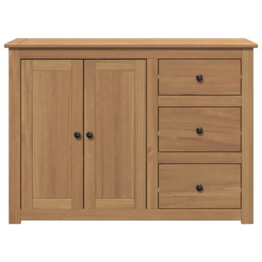vidaXL Μπουφές με Συρτάρια Panama 112x40x80cm από Μασίφ Ξύλο Πεύκου 1 τεμ.
