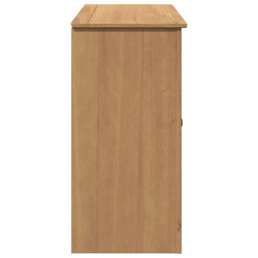 vidaXL Μπουφές με Συρτάρια Panama 112x40x80cm από Μασίφ Ξύλο Πεύκου 1 τεμ.