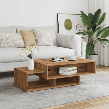 vidaXL Τραπεζάκι Σαλονιού Artisan Δρυς 105x55x32cm Επεξεργασμένο Ξύλο 1 τεμ.
